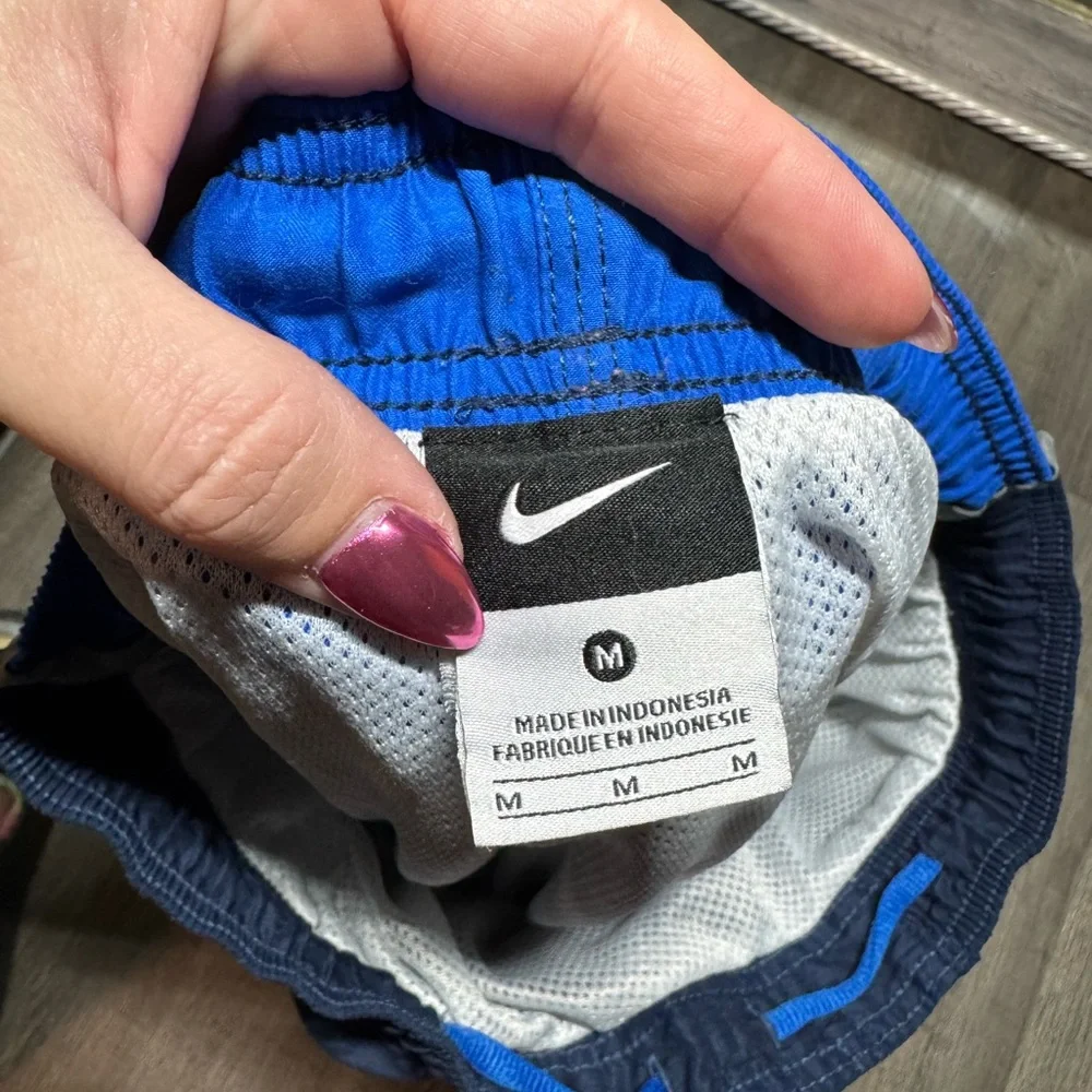 Nike Mens‎ Swim Trunks Board Shorts Blue Athletic Swimwear